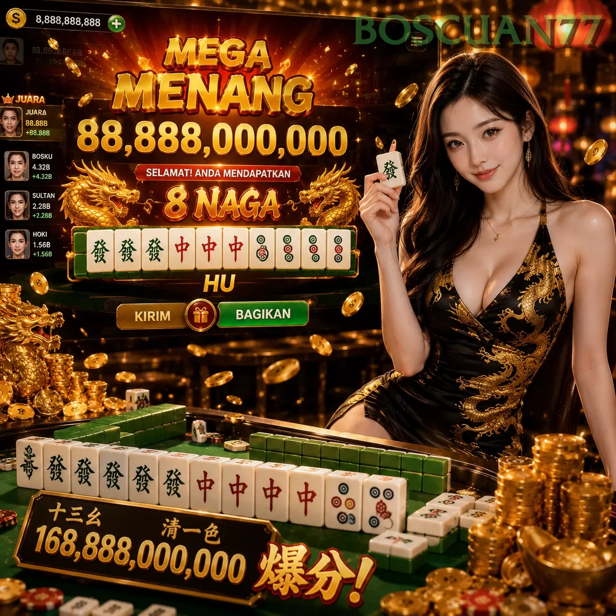 Main boscuan77dewalangitq Menang Jackpot Besar
